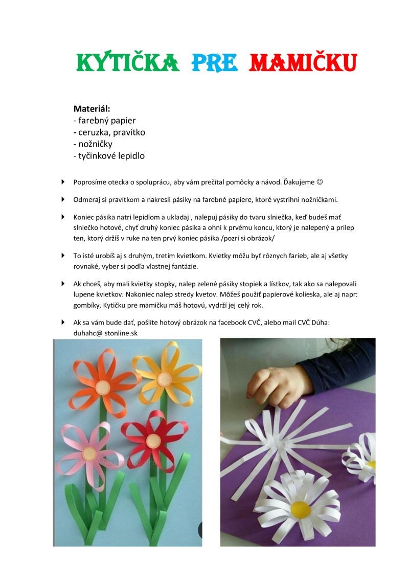 kytička pre mamičku